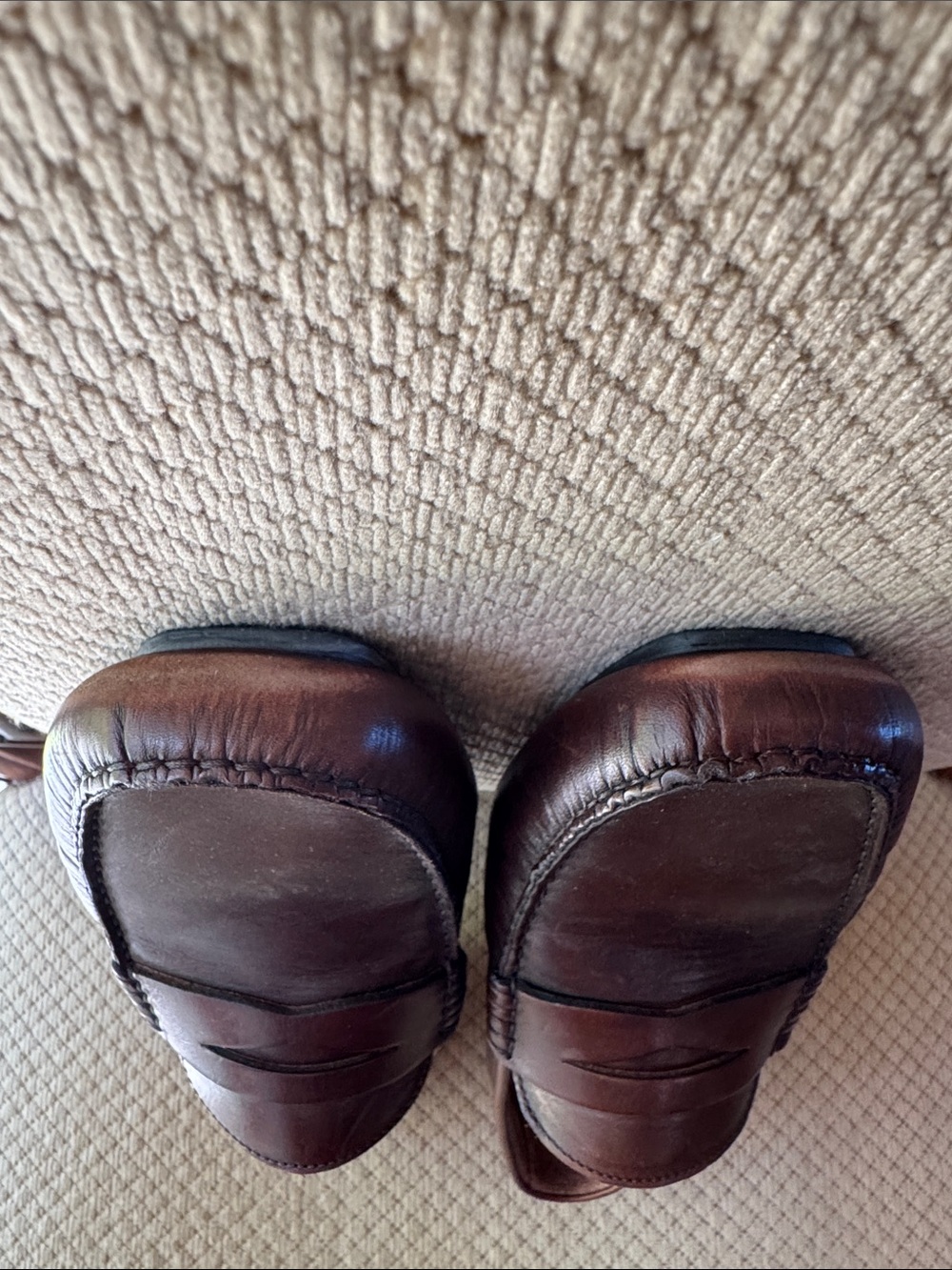 To Boot Men's Dark Brown Leather Penny Loafers. Made in Italy. Size 9. Very good - Picture 11 of 11
